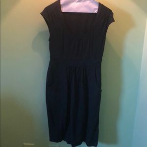 Navy Boden dress with pockets